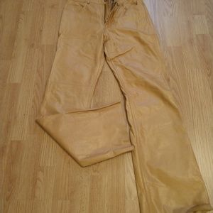 Express 100% leather pants
